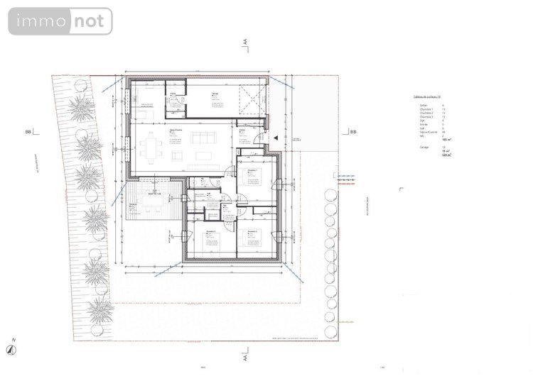 Maison a vendre La Crèche 79260 Deux-Sèvres 105 m2 4 pièces 299900 euros