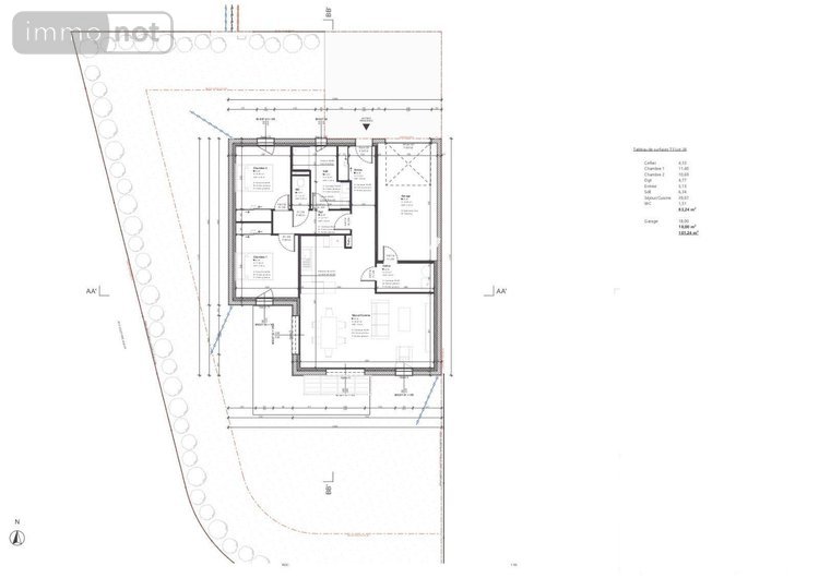 Maison a vendre La Crèche 79260 Deux-Sèvres 83 m2 3 pièces 259900 euros