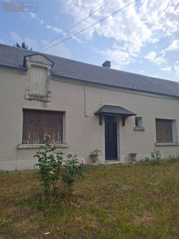 Maison a vendre Saint-Martin-d'Auxigny 18110 Cher 92 m2 4 pièces 136500 euros