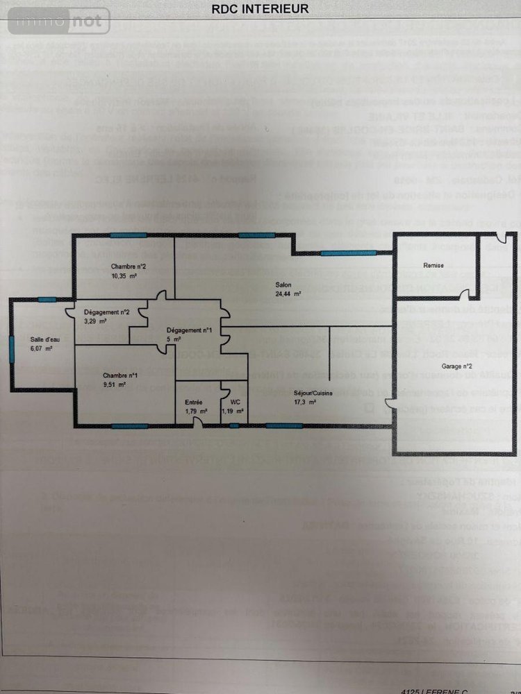 Maison a vendre Maen Roch 35460 Ille-et-Vilaine 79 m2 3 pièces 83168 euros