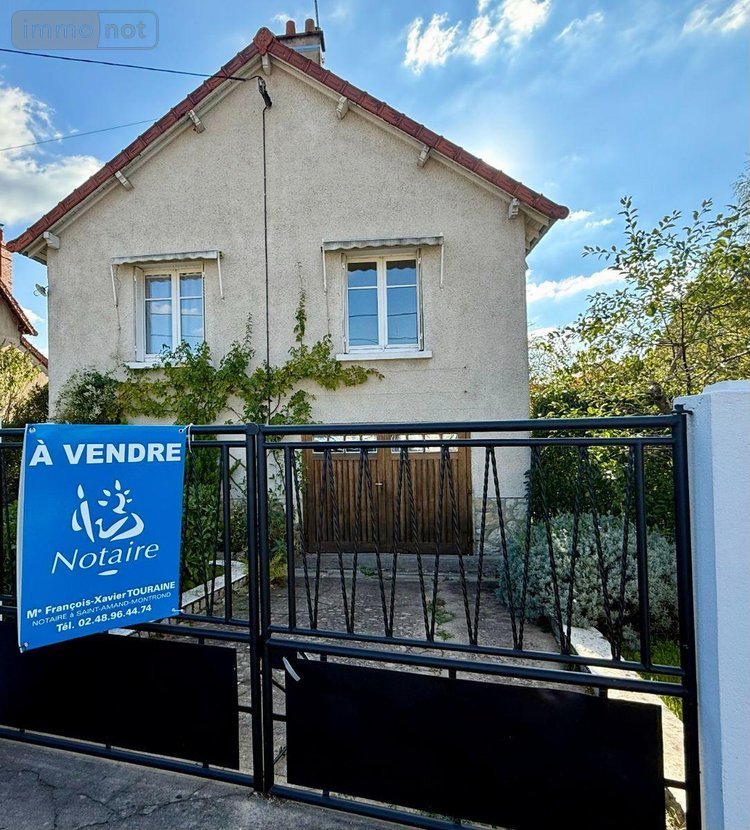 Maison a vendre Saint-Amand-Montrond 18200 Cher 63 m2 4 pièces 68900 euros