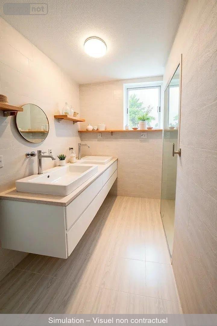 Maison a vendre Le Lude 72800 Sarthe 90 m2 6 pièces 86000 euros