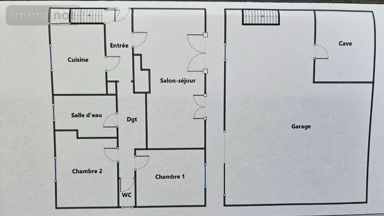 Maison a vendre La Suze-sur-Sarthe 72210 Sarthe 73 m2 3 pièces 152000 euros