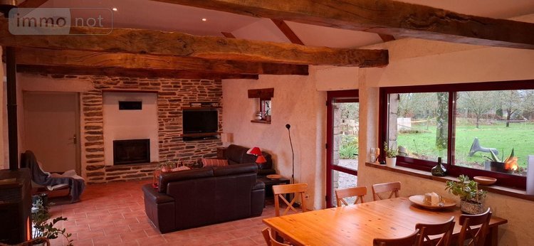 propriete a vendre Paule 22340 Côtes-d'Armor 136 m2 5 pièces 220500 euros