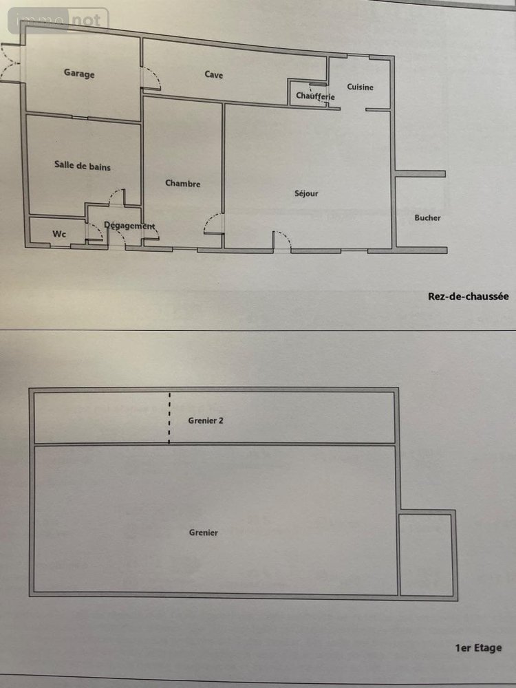 Maison a vendre Saint-Vincent-du-Lorouër 72150 Sarthe 61 m2 4 pièces 74900 euros