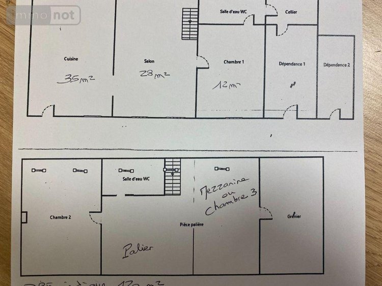 Maison a vendre Jeu-Maloches 36240 Indre 120 m2 4 pièces 144300 euros