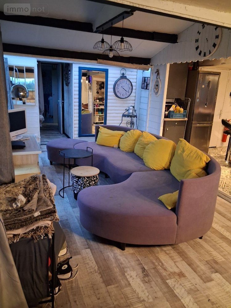 Terrains de loisirs bois etangs a vendre Looberghe 59630 Nord 517 m2  110250 euros