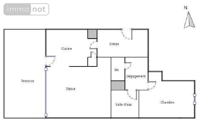 Appartement a vendre Marseille 8e Arrondissement 13008 Bouches-du-Rhône 57 m2 2 pièces 294000 euros