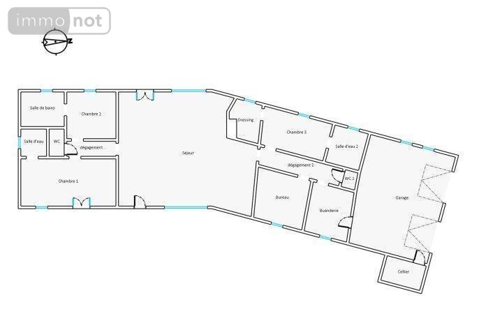 Maison a vendre Nouan-le-Fuzelier 41600 Loir-et-Cher 167 m2 6 pièces 275600 euros