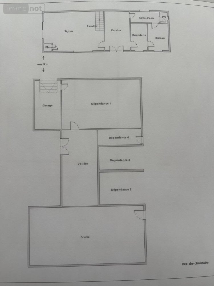 Maison a vendre Montval-sur-Loir 72500 Sarthe 119 m2 9 pièces 262500 euros