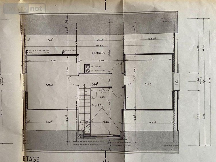 Maison a vendre Villedieu-sur-Indre 36320 Indre 113 m2 4 pièces 170800 euros