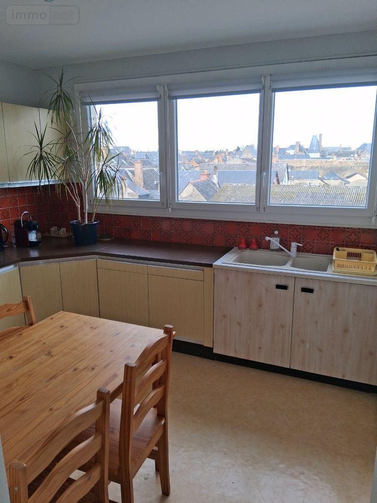 Appartement a vendre La Flèche 72200 Sarthe 75 m2 5 pièces 95400 euros