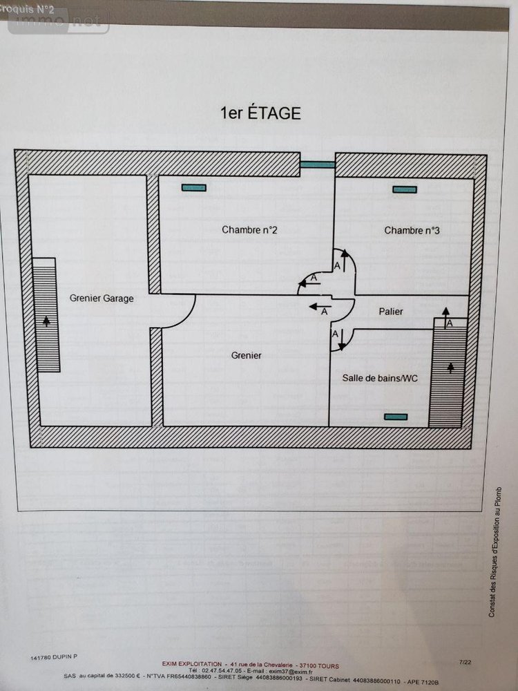 Maison a vendre Levroux 36110 Indre 97 m2 4 pièces 143100 euros