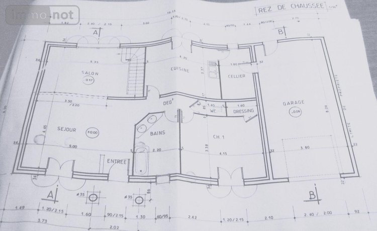 Maison a vendre La Chapelle-du-Noyer 28200 Eure-et-Loir 134 m2 4 pièces 207000 euros