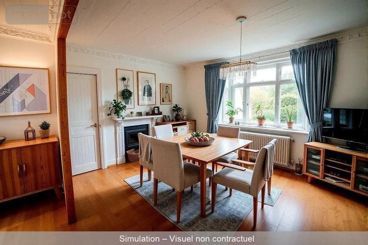 Maison a vendre Pleine-Fougères 35610 Ille-et-Vilaine 96 m2 4 pièces 138897 euros