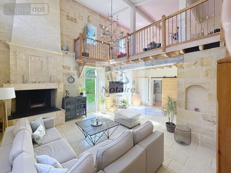 Maison a vendre Saint-Denis-de-Pile 33910 Gironde 355 m2 9 pièces 630000 euros