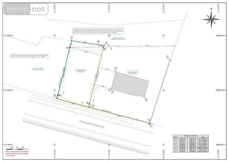 Terrain a batir a vendre La Vicomté-sur-Rance 22690 Côtes-d'Armor 423 m2  74200 euros
