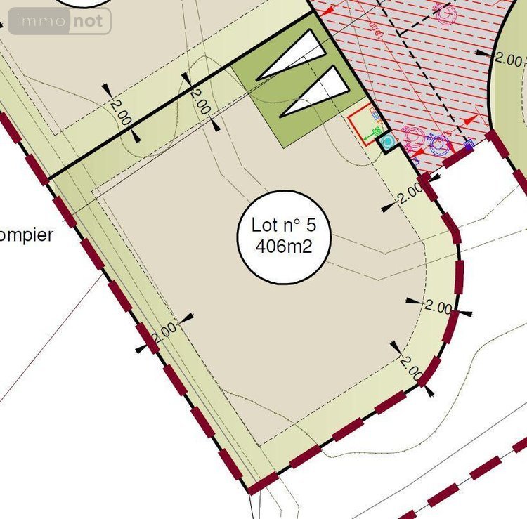 Terrain a batir a vendre Saint-Erblon 35230 Ille-et-Vilaine 473 m2  115890 euros