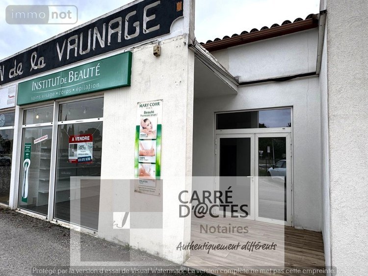 Fonds et murs commerciaux a vendre Caveirac 30820 Gard 75 m2  189000 euros