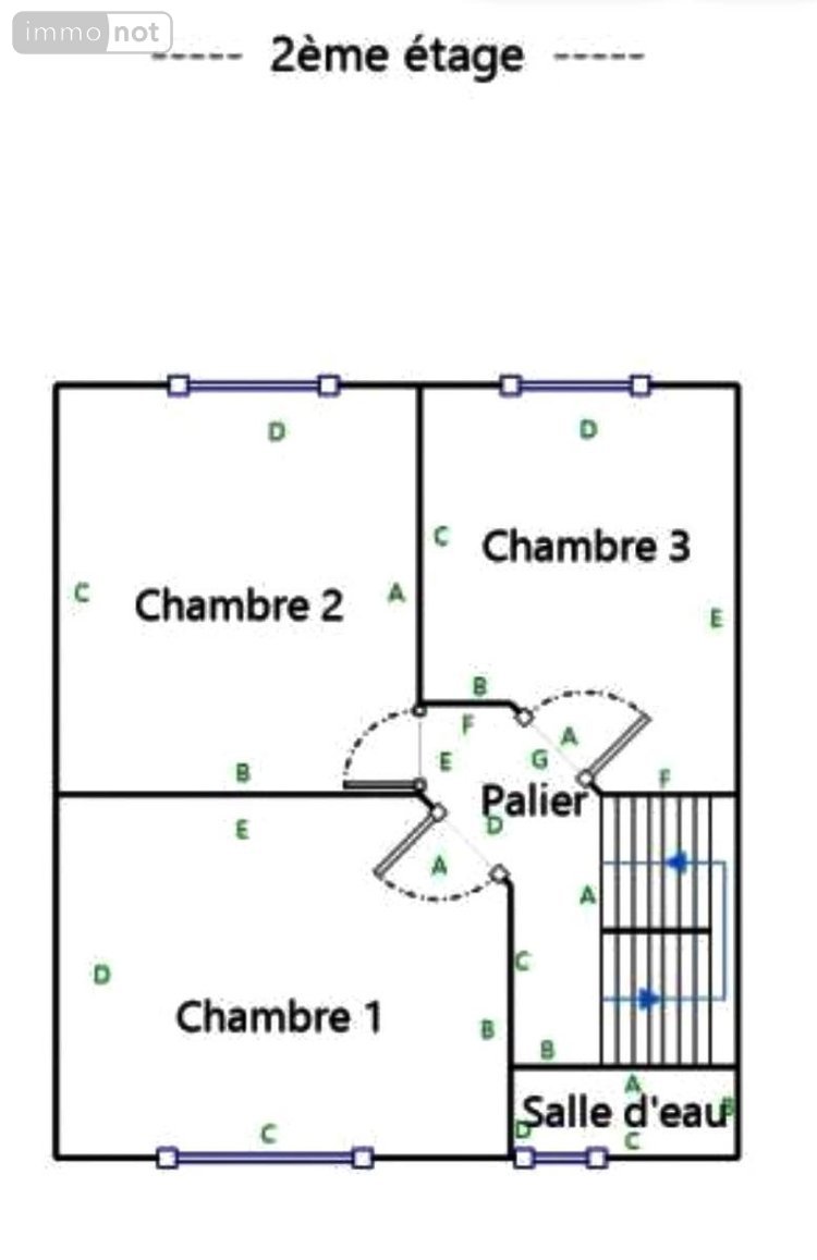 Maison a vendre Tours 37000 Indre-et-Loire 91 m2 5 pièces 304900 euros