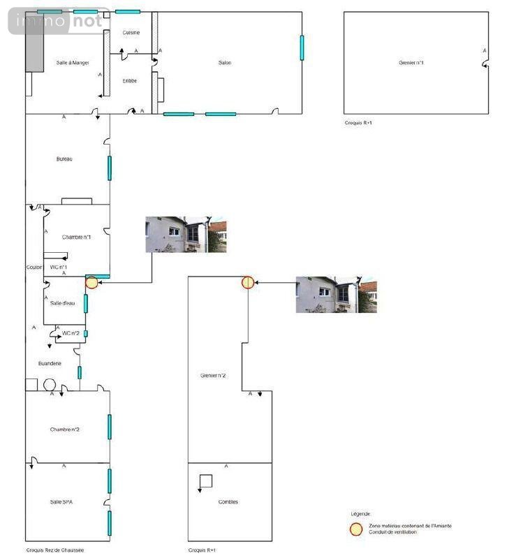 Maison a vendre Écueillé 36240 Indre 250 m2 10 pièces 239500 euros