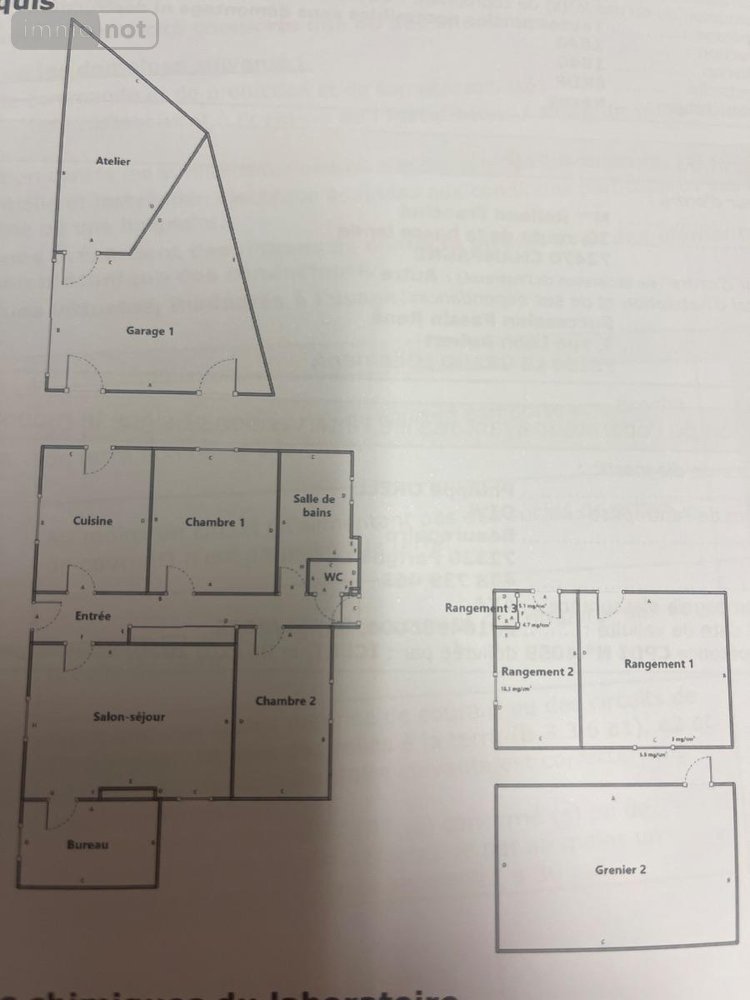 Maison a vendre Le Grand-Lucé 72150 Sarthe 75 m2 6 pièces 134620 euros