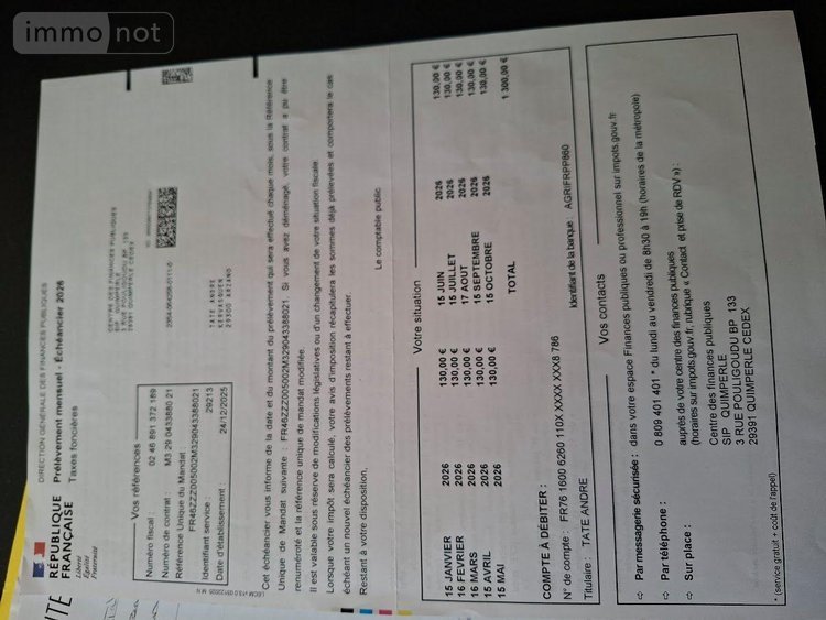 Maison a vendre Arzano 29300 Finistère 160 m2  348065 euros