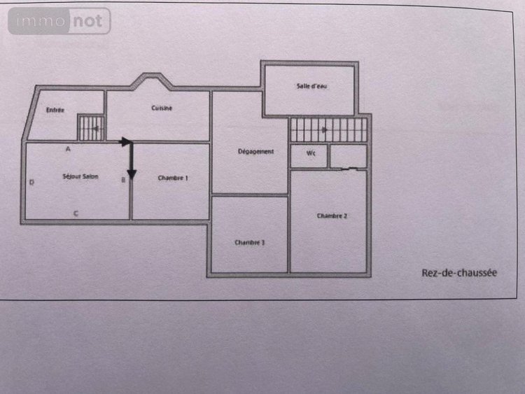 Maison a vendre Le Grand-Lucé 72150 Sarthe 104 m2  168000 euros