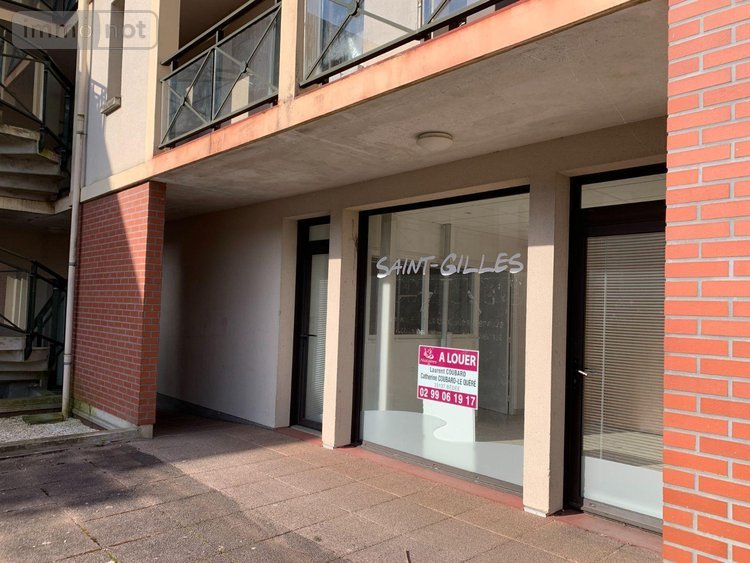 Location fonds et murs commerciaux Saint-Gilles 35590 Ille-et-Vilaine 47 m2  735 euros