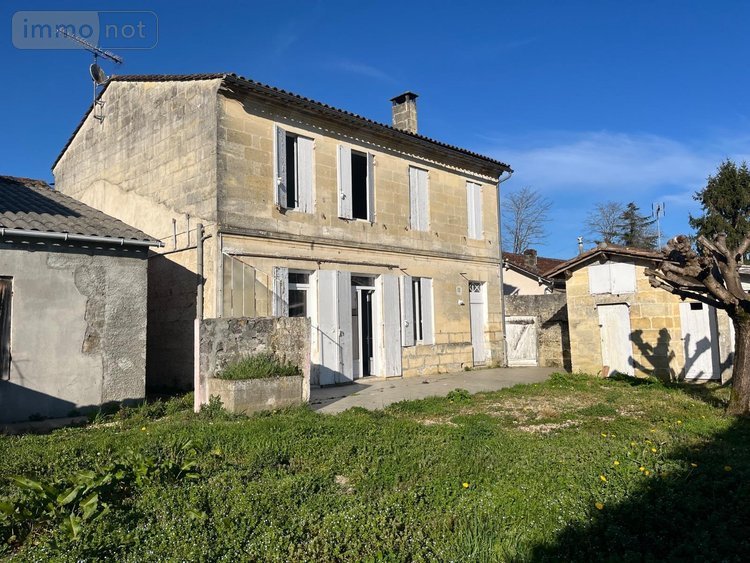 Maison a vendre Camps-sur-l'Isle 33660 Gironde 163 m2 5 pièces 157500 euros