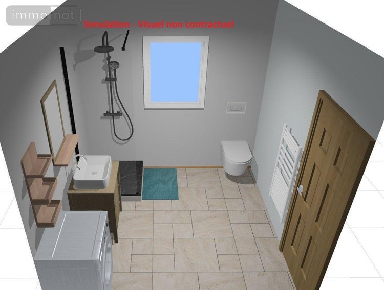 Maison a vendre Paule 22340 Côtes-d'Armor 77 m2 3 pièces 79924 euros