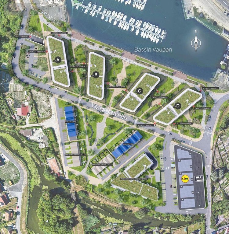 Appartement a vendre Gravelines 59820 Nord 97 m2 4 pièces 432000 euros