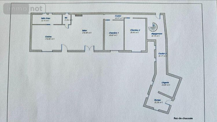 Maison a vendre La Suze-sur-Sarthe 72210 Sarthe 95 m2 4 pièces 193000 euros