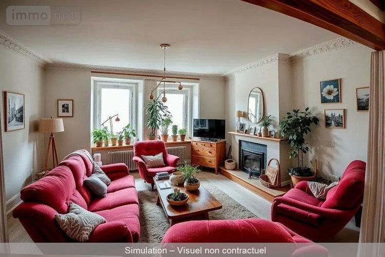 Maison a vendre Saint-Nicolas-du-Pélem 22480 Côtes-d'Armor 111 m2 5 pièces 127200 euros