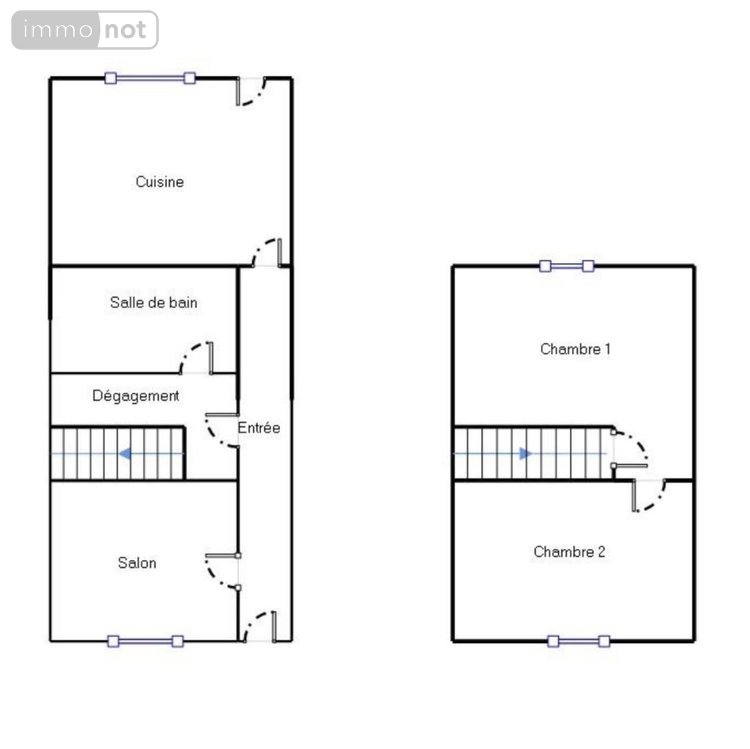 Maison a vendre Hondschoote 59122 Nord 62 m2 3 pièces 55750 euros