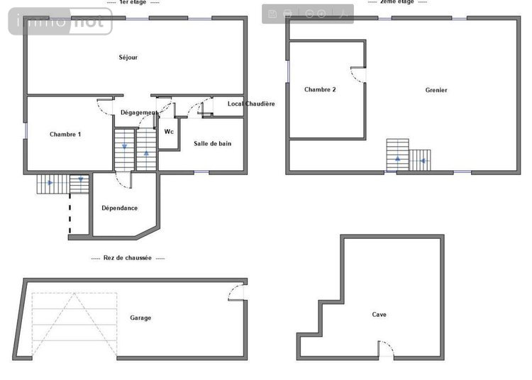 Appartement a vendre Quimper 29000 Finistère 78 m2 3 pièces 171960 euros
