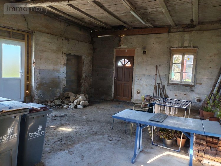 Maison a vendre Bosmont-sur-Serre 02250 Aisne 92 m2 2 pièces 118000 euros