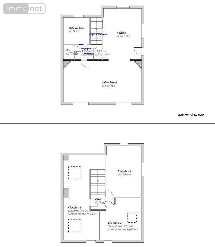 Maison a vendre La Suze-sur-Sarthe 72210 Sarthe 68 m2  147000 euros