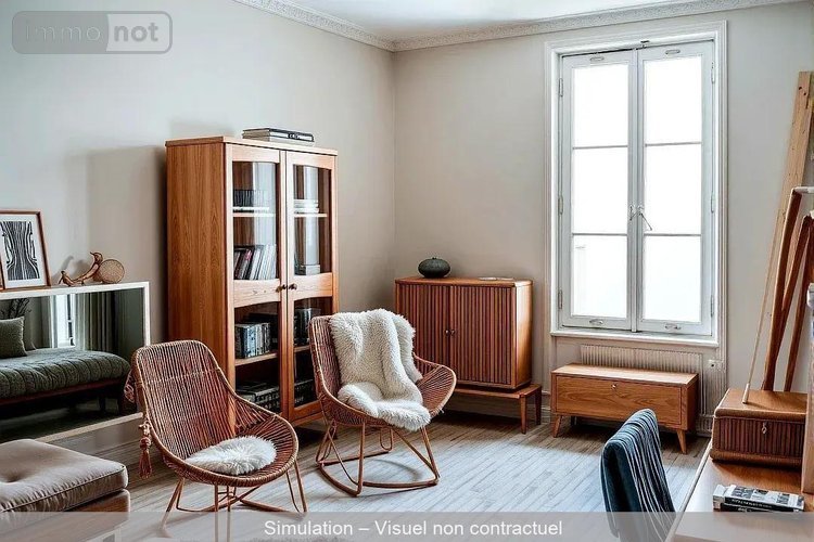 Appartement a vendre Paray-le-Monial 71600 Saône-et-Loire 110 m2 4 pièces 87000 euros