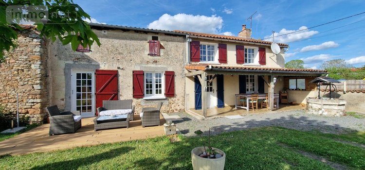 Maison a vendre Mauzé-Thouarsais 79100 Deux-Sèvres 136 m2 4 pièces 137000 euros