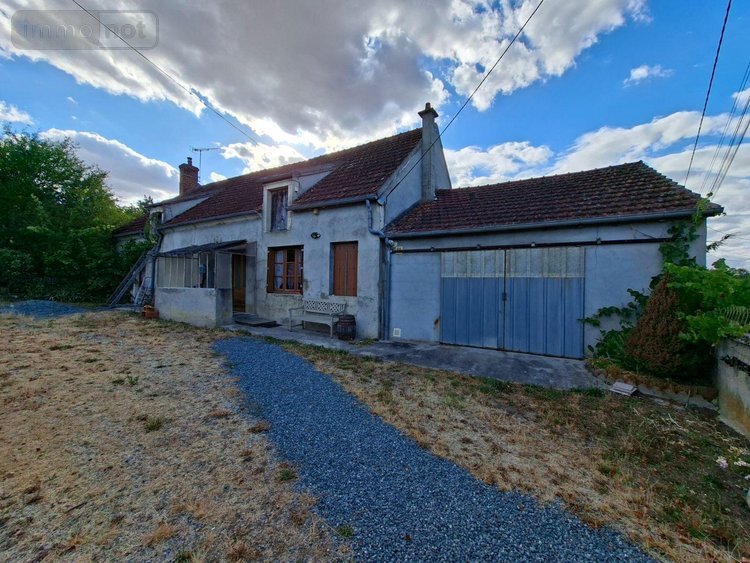 Maison a vendre Saint-Pierre-les-Bois 18170 Cher 91 m2 6 pièces 33000 euros