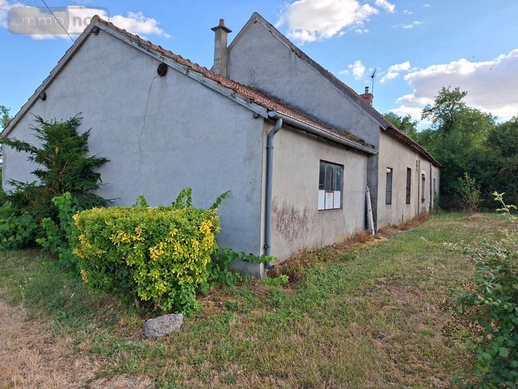Maison a vendre Saint-Pierre-les-Bois 18170 Cher 91 m2 6 pièces 33000 euros