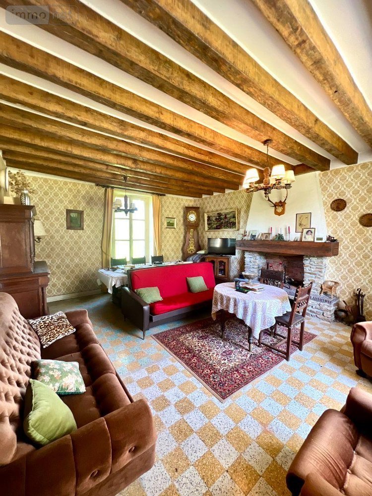 Maison a vendre Nouans-les-Fontaines 37460 Indre-et-Loire 90 m2 5 pièces 107500 euros