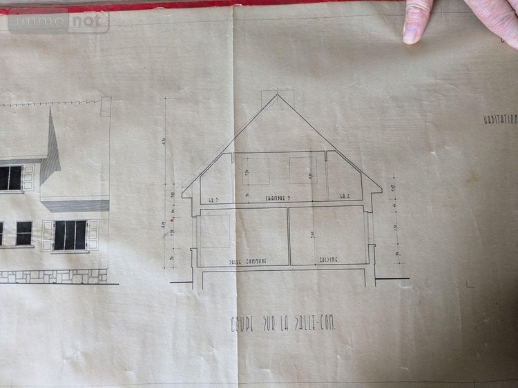 Maison a vendre Quimperlé 29300 Finistère 93 m2  146300 euros