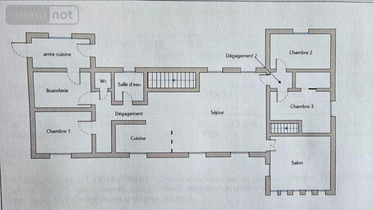 Maison a vendre La Suze-sur-Sarthe 72210 Sarthe 165 m2 6 pièces 178000 euros