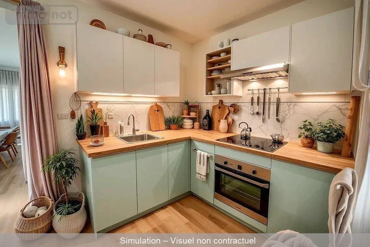 Maison a vendre Bruay-sur-l'Escaut 59860 Nord 90 m2 4 pièces 124800 euros