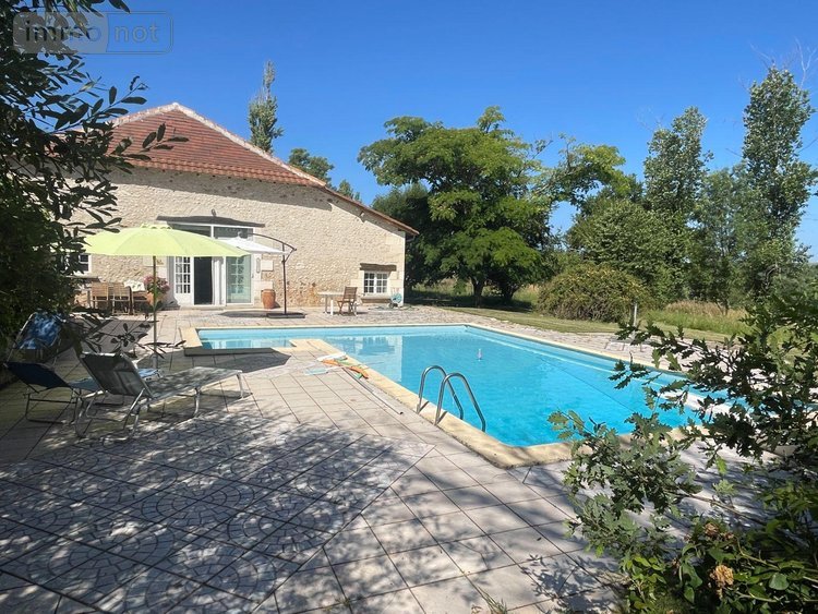 Maison a vendre Siorac-de-Ribérac 24600 Dordogne 214 m2 5 pièces 360120 euros