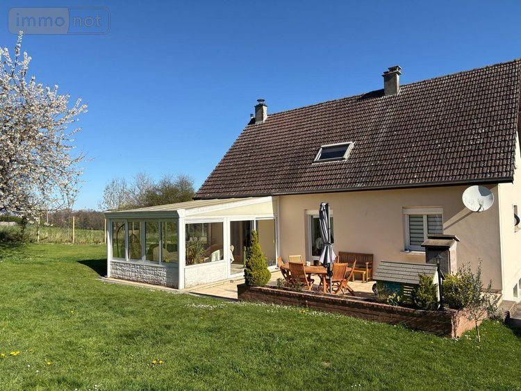 Maison a vendre Cuverville-sur-Yères 76260 Seine-Maritime 123 m2 6 pièces 189900 euros
