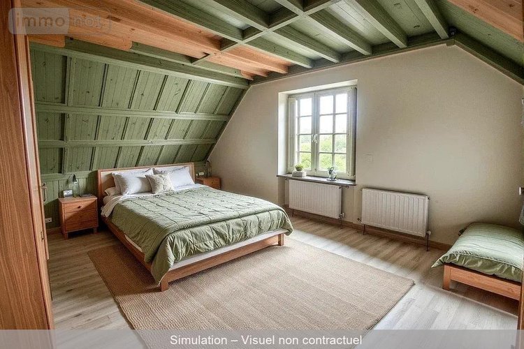 Maison a vendre Malguénac 56300 Morbihan 80 m2 3 pièces 136800 euros