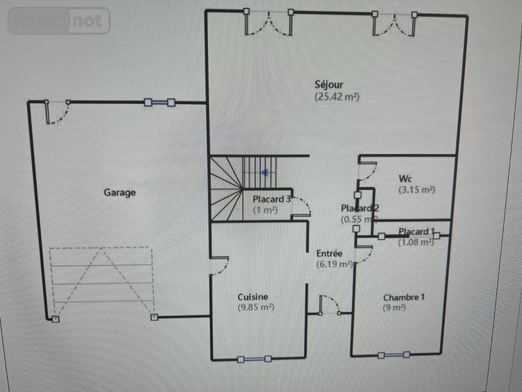 Maison a vendre Beaumont-le-Roger 27170 Eure 104 m2 5 pièces 158250 euros